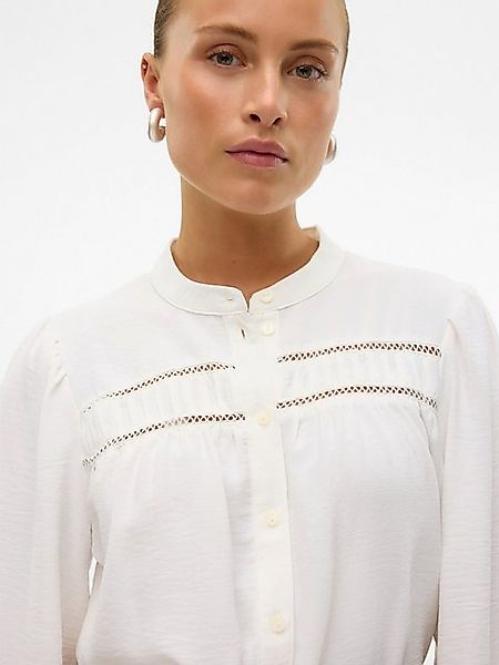 Vero Moda Langarmbluse Emma (1-tlg) Drapiert/gerafft günstig online kaufen
