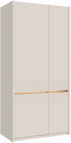 FORTE Garderobenschrank "Oak Squere" B/H/T ca. 95,3x197,9x52 cm, Kleidersch günstig online kaufen