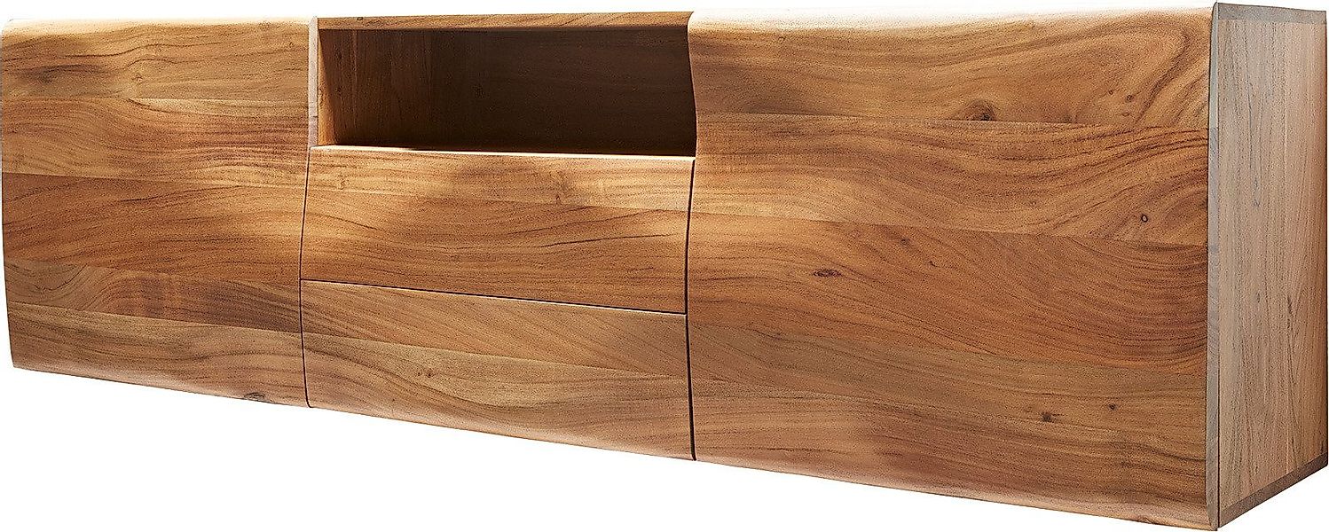 DELIFE Sideboard New, Live-Edge Akazie Natur günstig online kaufen