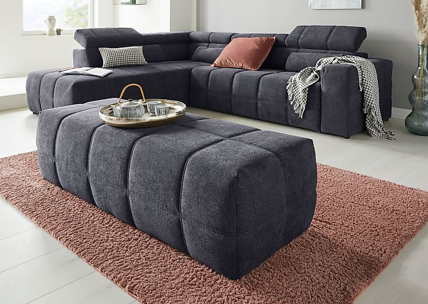 DOMO collection Hocker "Brandon", große Ausführung passend zu "Brandon" günstig online kaufen