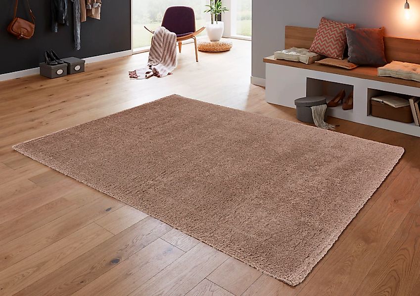 ASTRA Hochflor-Teppich »New Livorno«, rechteckig, 30 mm Höhe, Kurzflor, Woh günstig online kaufen