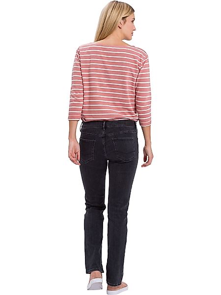 Cross Jeans Damen Jeans Rose - Regular Fit - Grau - Dark Grey günstig online kaufen