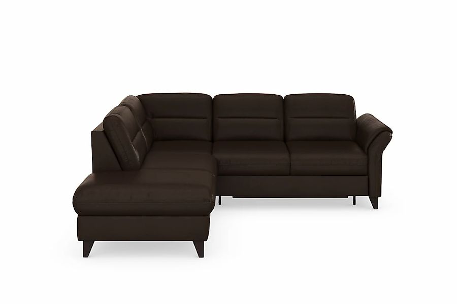 sit&more Ecksofa »Mellum L-Form« Federkern, wahlweise mit Bettfunktion, Sta günstig online kaufen