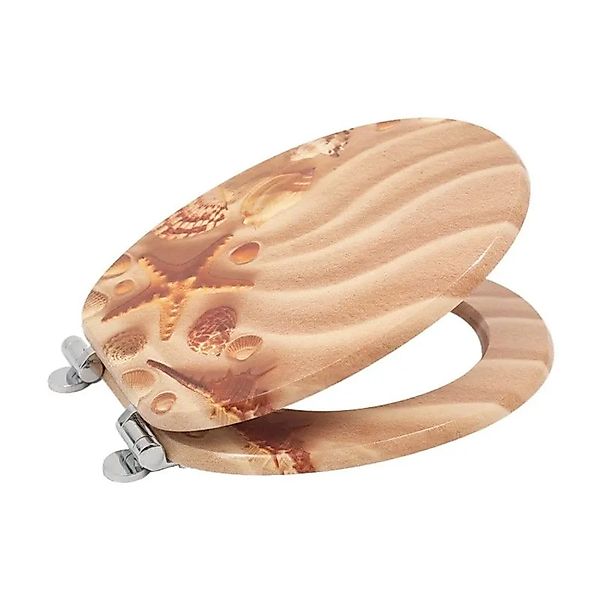 SINOBATH WC Sitz Mit Absenkautomatik MDF Holzkern H137 günstig online kaufen