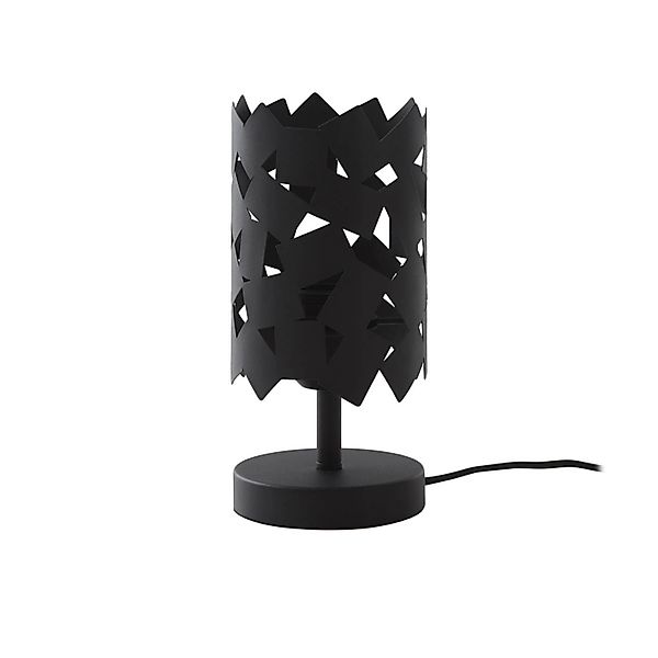 Lucande Tischlampe Aeloria 10019898 Modern in Schwarz aus Metall 1-flammig günstig online kaufen