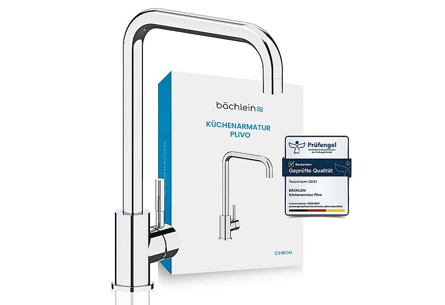 Bächlein Spültischarmatur Küchenarmatur Plivo in stilvollem Design, Wasserh günstig online kaufen