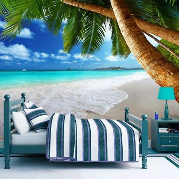 artgeist Fototapete Tropische Insel mehrfarbig Gr. 100 x 70 günstig online kaufen