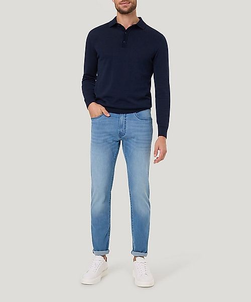 Pierre Cardin Regular-fit-Jeans Lyon mit Dornschlaufe zum Fixieren der Gürt günstig online kaufen
