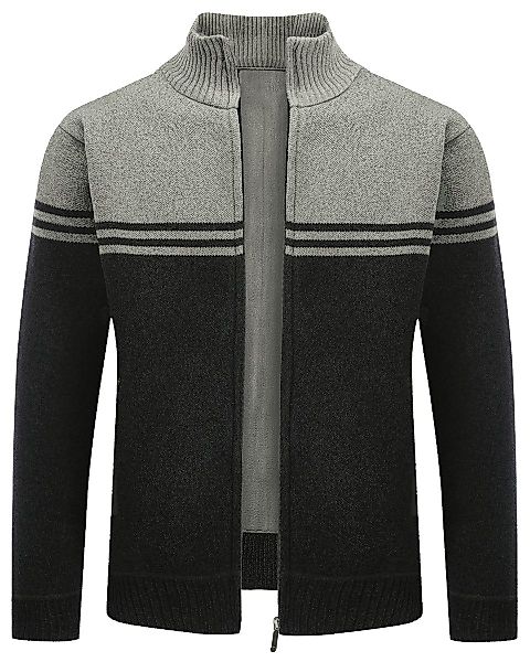 Allthemen Cardigan mit Stehkragen Grobstrick warmer günstig online kaufen