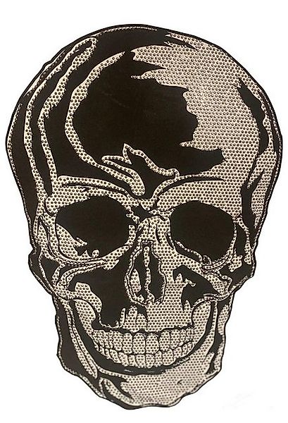 Aaron Bane Kurzarmshirt Shirt T-Shirt weiß Glitzer Skull Strass Steinchen T günstig online kaufen