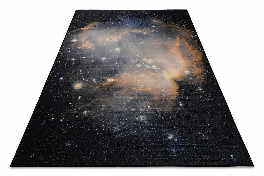 Wecon home Teppich "Galactic Glow" rechteckig 5 mm Höhe Gamer Teppich, gewe günstig online kaufen