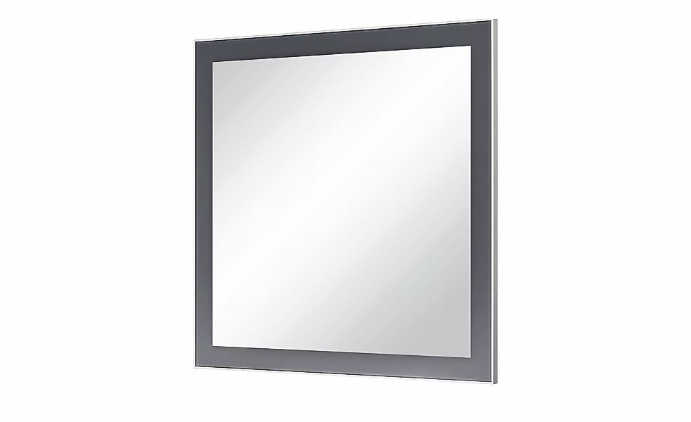 Spiegel 60 x 77 cm Duna ¦ grau ¦ Glas,Aluminium,Holzwerkstoff ¦ Maße (cm): günstig online kaufen