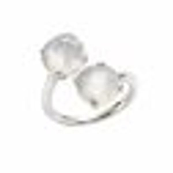 Ring 925 Silber rhodiniert mit 2 Mondsteinen günstig online kaufen