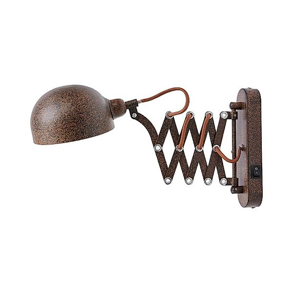 Lindby Wandleuchte Wandlampe Innen Curtis 4018142 Landhaus Vintage Rustikal günstig online kaufen