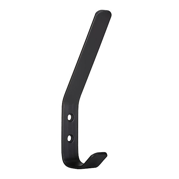 SOTECH Garderobenhaken ALBA Echt Edelstahl Groß Schwarz Matt günstig online kaufen