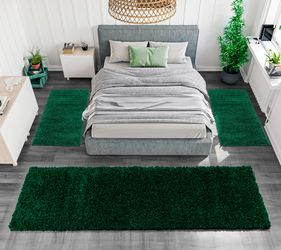 my home Bettumrandung "Shaggy 30" Höhe 30 mm 3 tlg. gewebt, 2- oder 3-teili günstig online kaufen