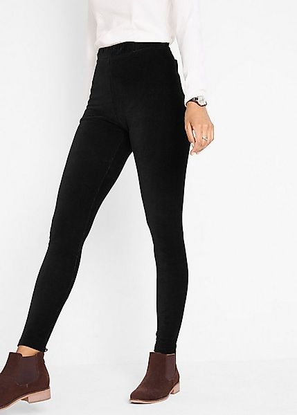 bonprix Leggings aus Feincord, mit Elasthan-Anteil, Skinny Fit günstig online kaufen