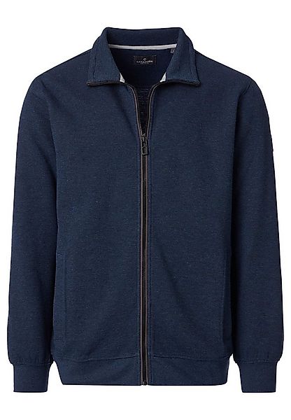 CASAMODA Sweatjacke Basic (1-tlg) Sweatjacke - Baumwolle - Atmungsaktiv - H günstig online kaufen