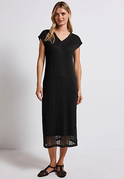 STREET ONE Midikleid, in Unifarbe günstig online kaufen