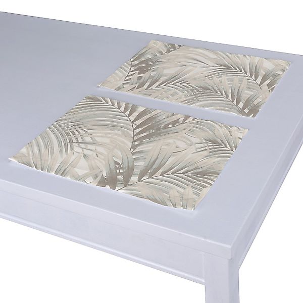 Tischset 2 Stck., grau-beige, 30 x 40 cm, Gardenia (142-14) günstig online kaufen