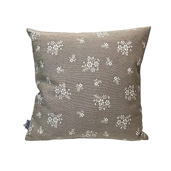 HOSSNER - HOMECOLLECTION Kissenbezug Kufstein braun günstig online kaufen