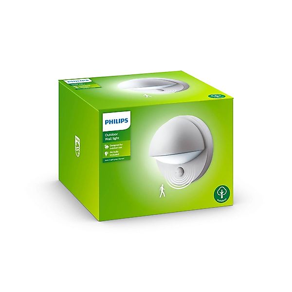 Philips myGarden June Wandleuchte Sensor grau günstig online kaufen