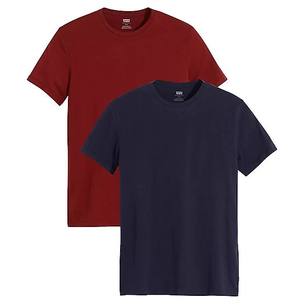 Levi´s ® Slim Kurzarm T-shirt 2 Pack S Della Robbia Blue günstig online kaufen