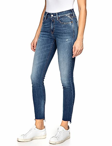 Replay Damen Jeans LUZIEN - Skinny Fit - Blau - Medium Blue günstig online kaufen