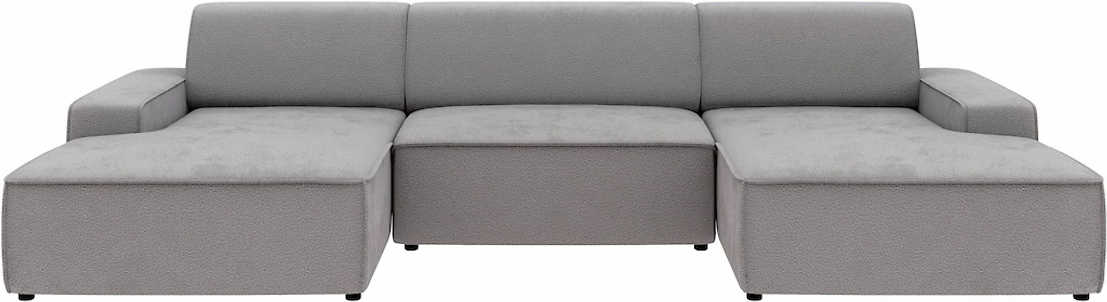 TRENDMANUFAKTUR Wohnlandschaft "Graz, wahlweise mit Sitzvorschub und Bettka günstig online kaufen