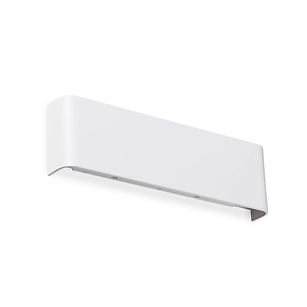 Ideal Lux LED-Wandleuchte Delta, weiß, B 30 cm, up/down günstig online kaufen