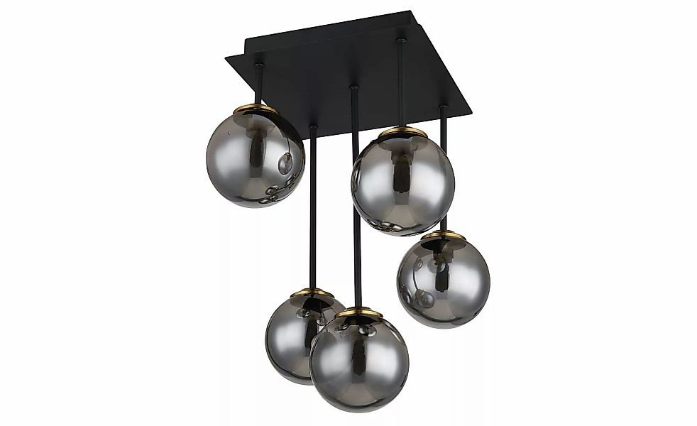 Globo Lighting Deckenleuchte   ¦ schwarz ¦ Maße (cm): B: 25,5 H: 38 T: 25.5 günstig online kaufen
