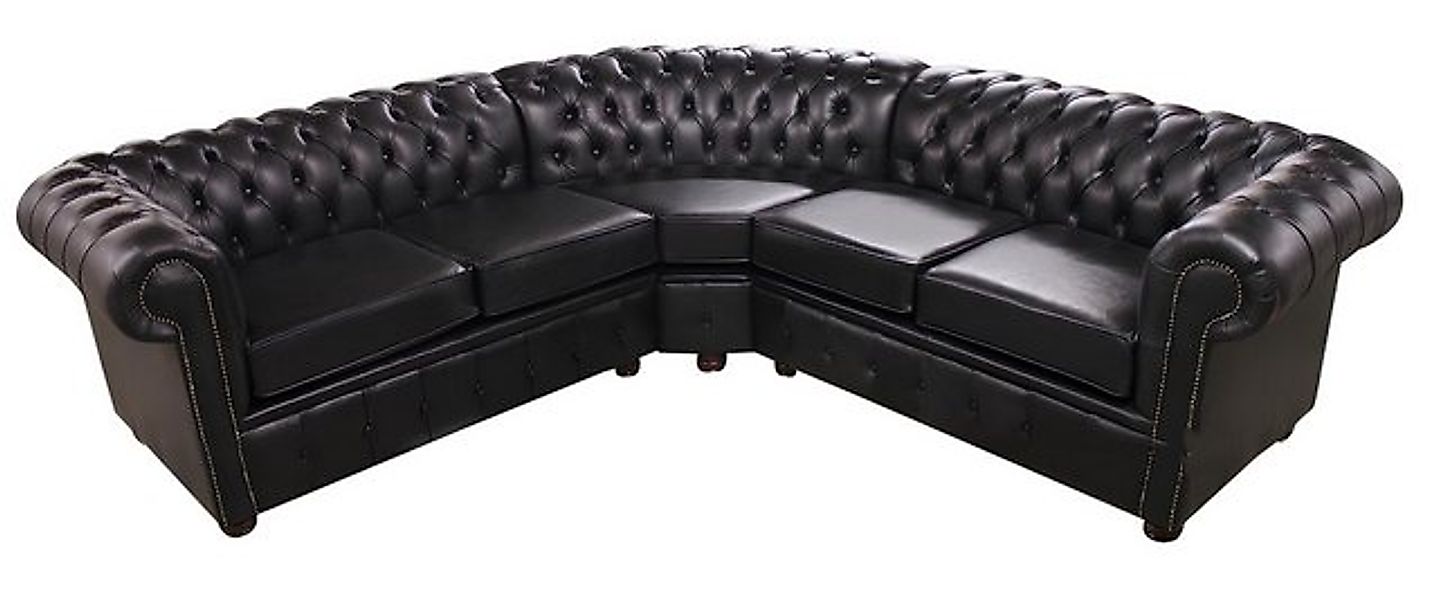 Xlmoebel Ecksofa Luxuriöses Ledersofa Chesterfield-Sofa Polster-Eckgarnitur günstig online kaufen