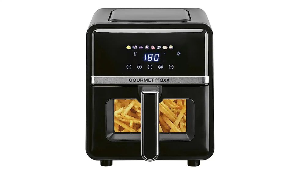 GourmetMaxx Heißluft-Fritteuse Digital  16539 ¦ schwarz ¦ Metall,Kunststoff günstig online kaufen