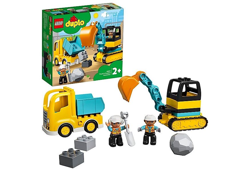 LEGO® LEGO® 10931 DUPLO - Bagger und Laster Konstruktions-Spielset günstig online kaufen