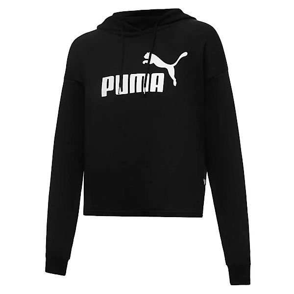 PUMA Sweatshirt "Essentials Logo Cropped Hoodie Damen" günstig online kaufen