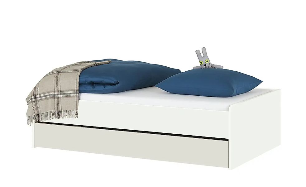 Duobett  Grow Up ¦ weiß ¦ Maße (cm): B: 127 H: 54,5 Betten > Bettgestelle - günstig online kaufen