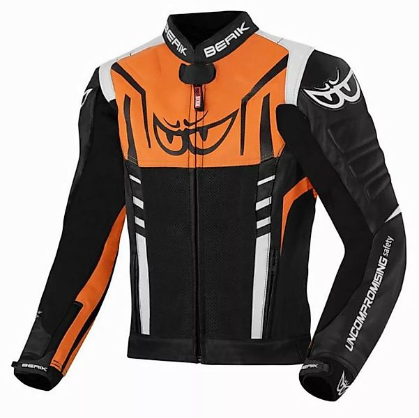 Berik Motorradjacke Striper Motorrad Lederjacke günstig online kaufen