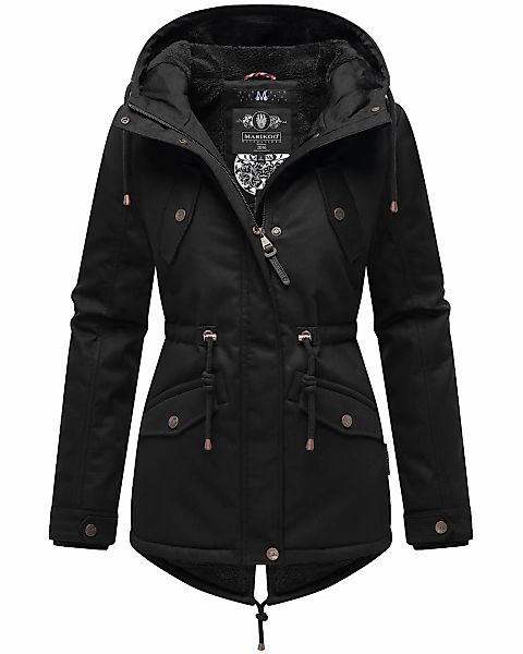 Marikoo Winterjacke "Manolya", mit Kapuze, stylischer Kurzmantel mit weiche günstig online kaufen