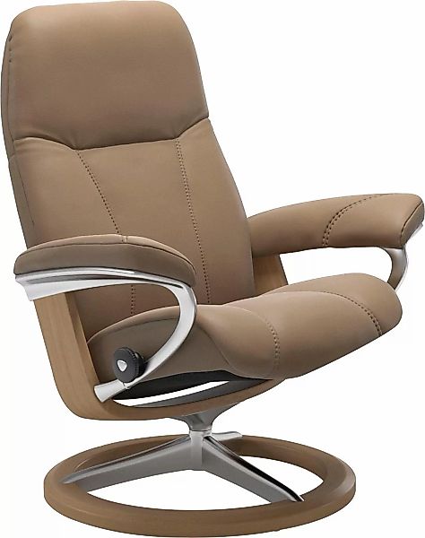 Stressless Relaxsessel "Consul", mit Signature Base, Größe L, Gestell Eiche günstig online kaufen