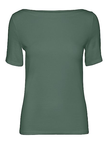 Vero Moda T-Shirt Basic Stretch mit U-Boot-Ausschnitt VMPANDA VMPANDA MODAL günstig online kaufen