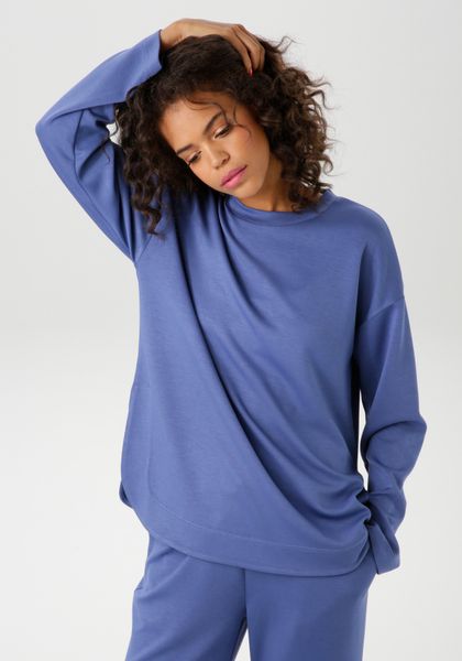 Aniston CASUAL Sweatshirt in trendiger Farbpalette günstig online kaufen