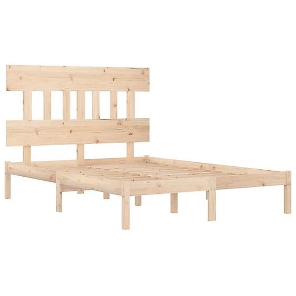vidaXL Bettgestell Massivholzbett 200x200 cm Bett Bettgestell Doppelbett Be günstig online kaufen