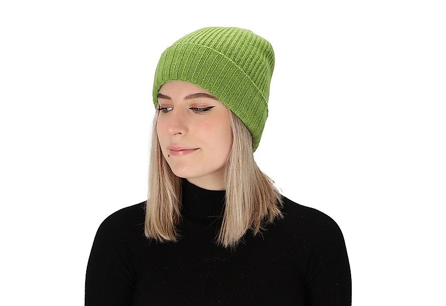 halsüberkopf Accessoires Strickmütze Rippstrickmütze Wolle/Kaschmir (1-St) günstig online kaufen