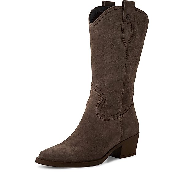 Tamaris Westernstiefel, Blockabsatz, Cowboystiefel in spitzer günstig online kaufen
