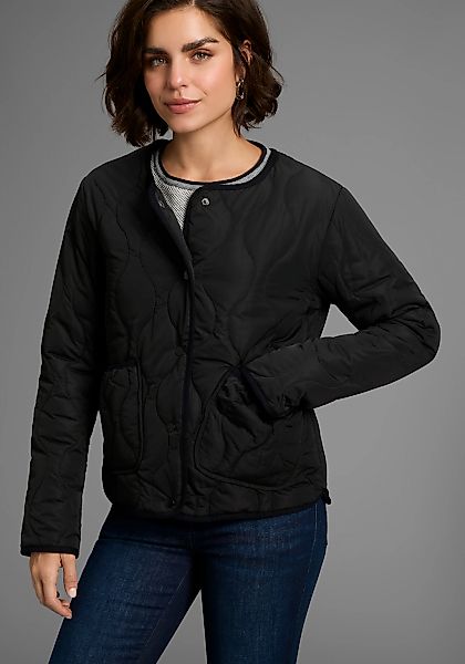 Laura Scott Steppjacke ohne Kapuze Leichte Übergangsjacke, mit modischem St günstig online kaufen