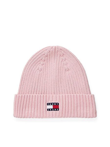 Tommy Jeans Beanie TJW HERITAGE CORE Rippstrick, Umschlag, normale Passform günstig online kaufen