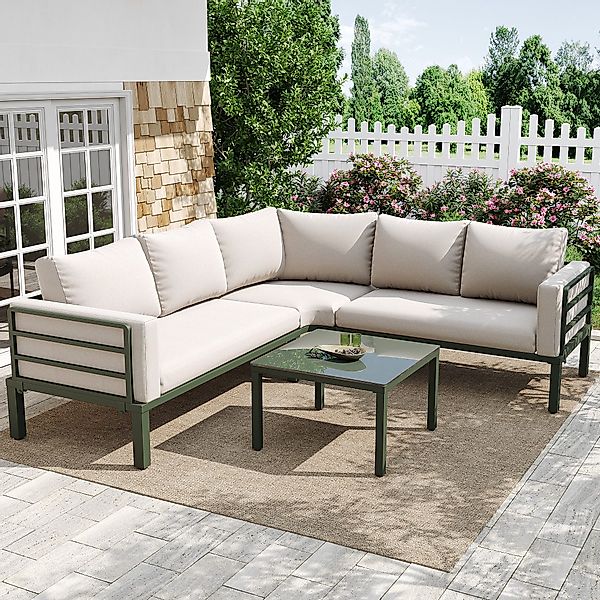 Celya Gartenlounge-Set Gartenlounges Balkon, Gartenmöbel Set günstig online kaufen