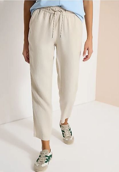 CECIL Slim Leg Hose im Causal Fit aus Leinen günstig online kaufen