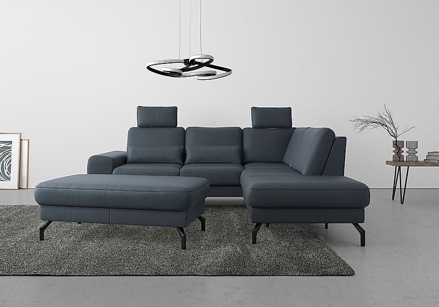 sit&more Ecksofa "Cinturo L-Form", inklusive Sitztiefenverstellung und Fede günstig online kaufen