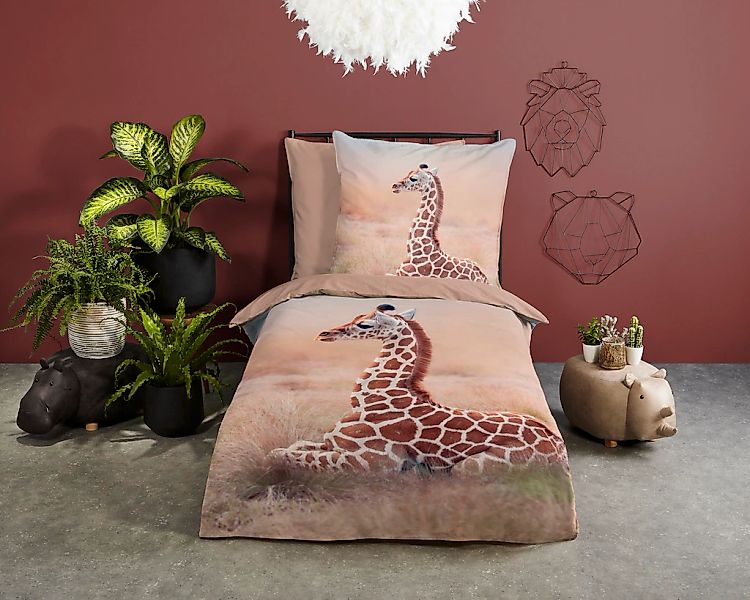 good morning Kinderbettwäsche "Sima" 2 Stk. tlg. Baumwolle, 135x200, Reißve günstig online kaufen